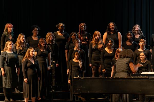 2023 All County Chorus Students Performing